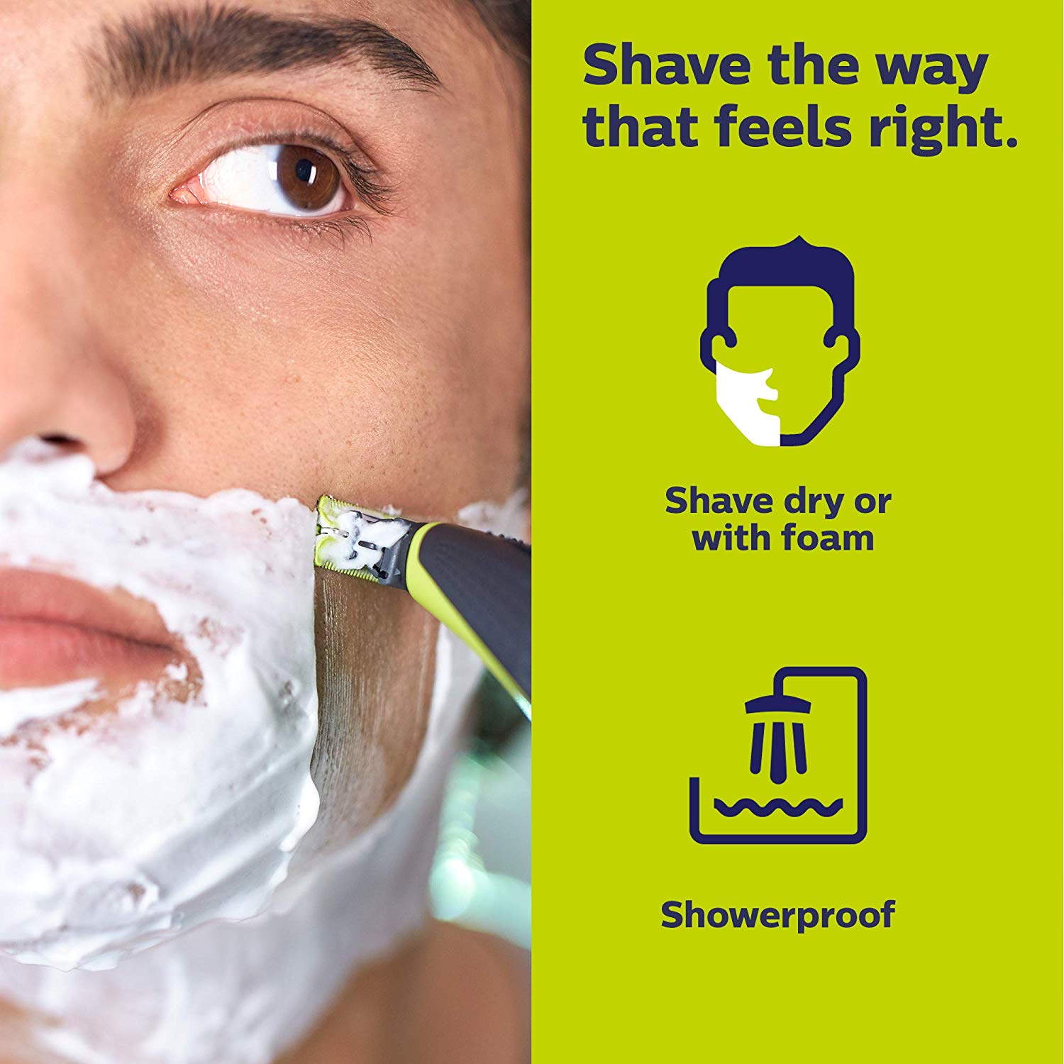 philips oneblade clean shave